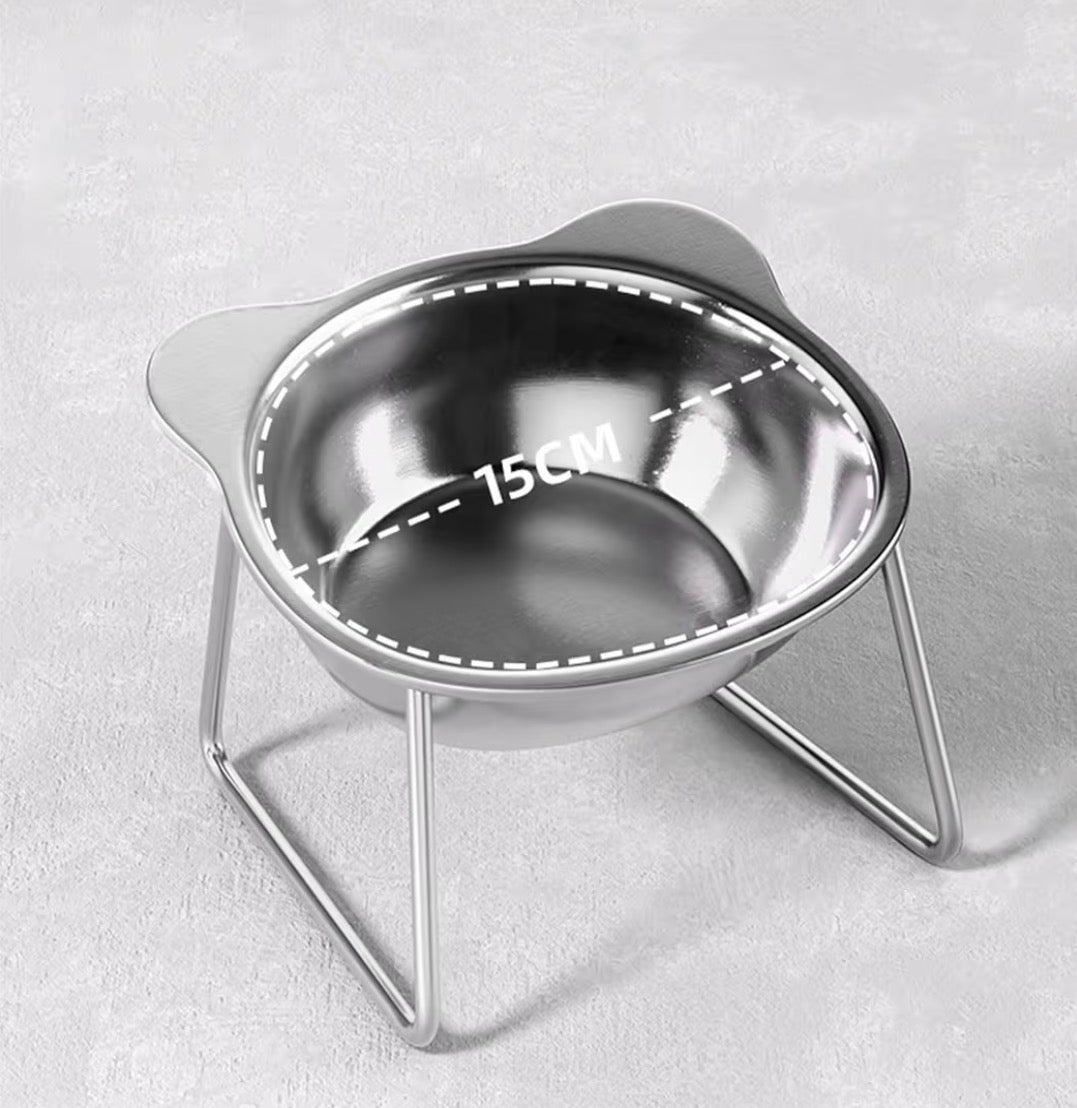 Gamelle Surélevée en Acier Inox