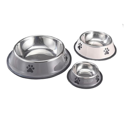 Gamelle Antidérapante en Acier Inoxydable