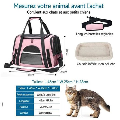 Sac de transport respirant