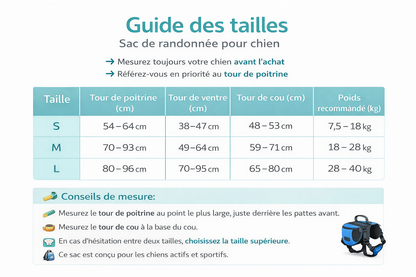 Sac de Randonnée pour Chien