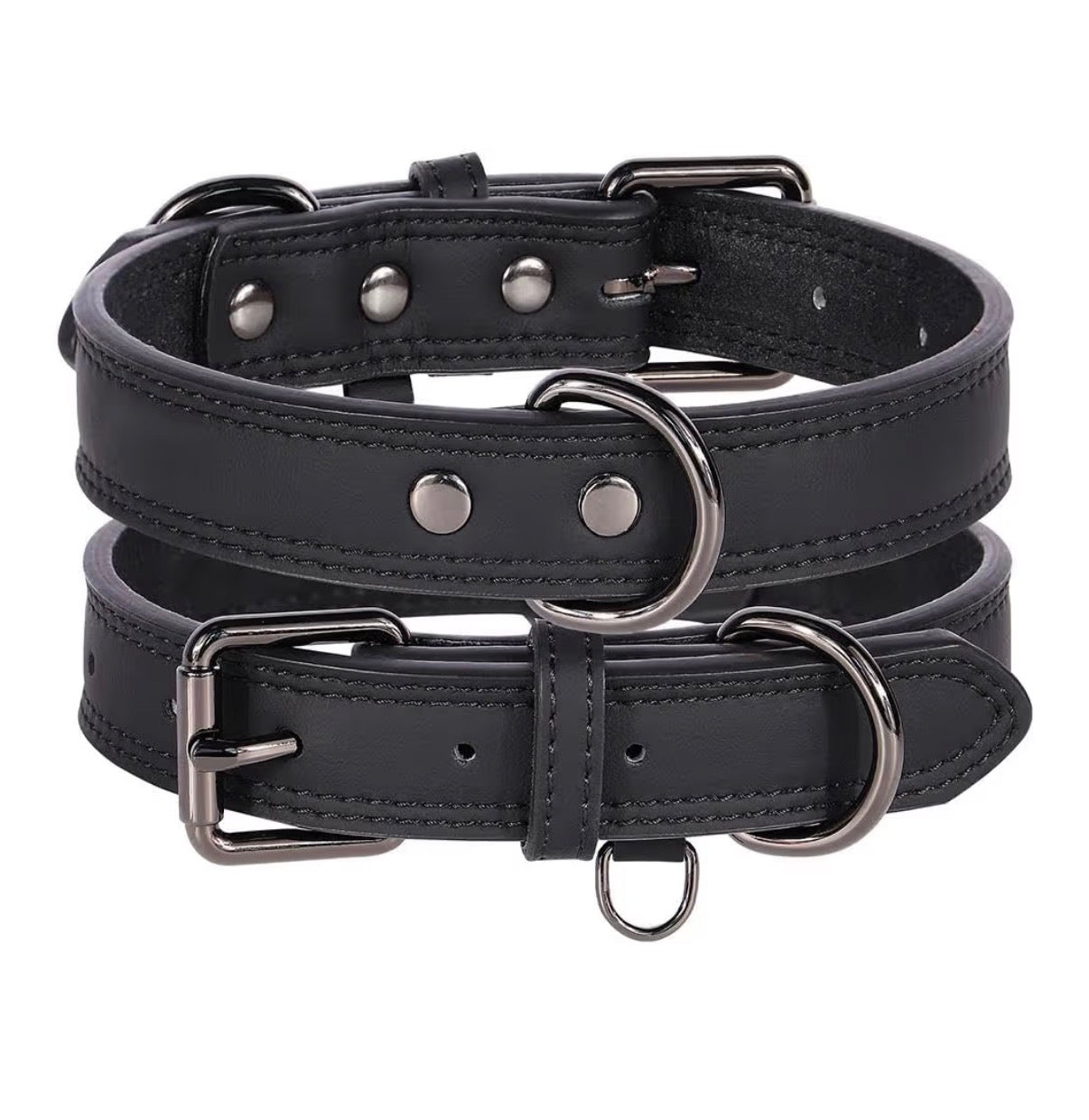 Collier en cuir véritable