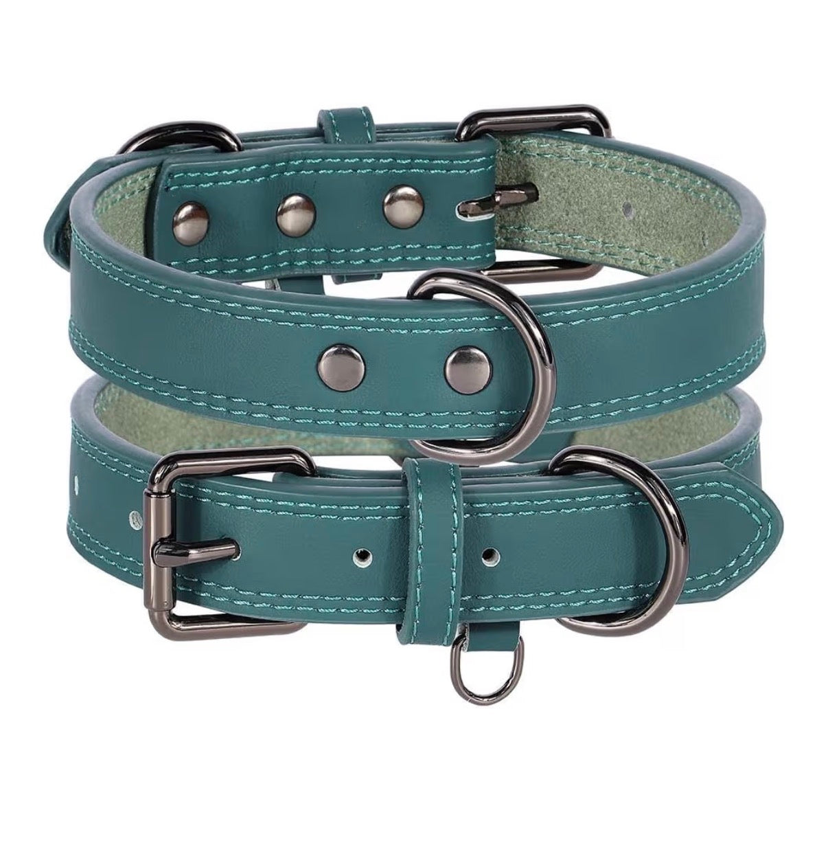 Collier en cuir véritable