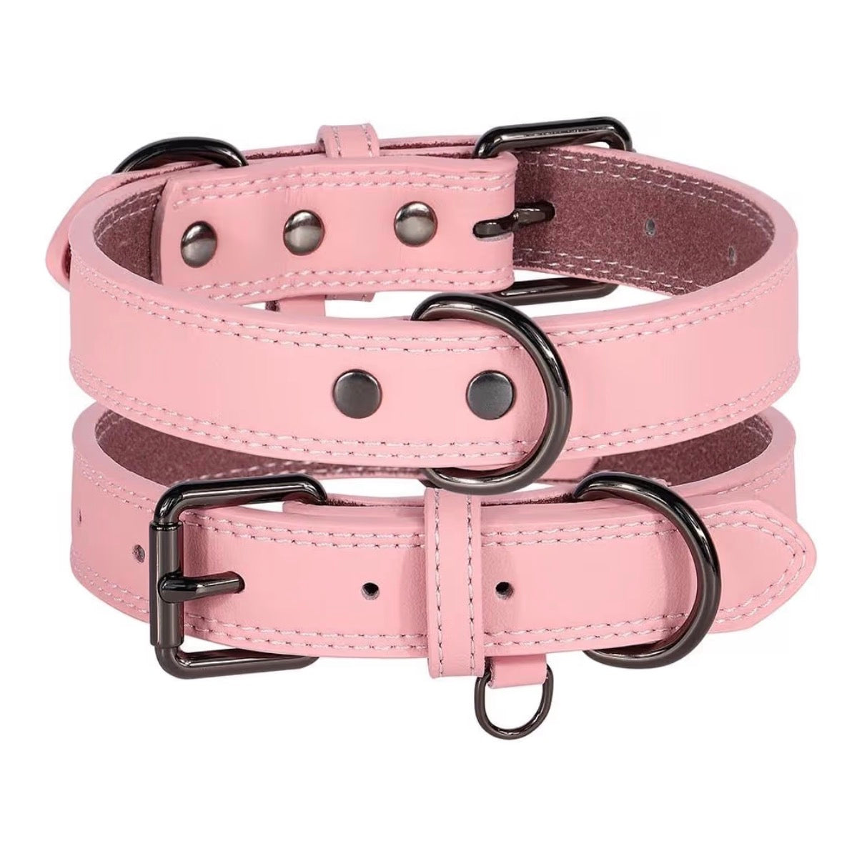 Collier en cuir véritable