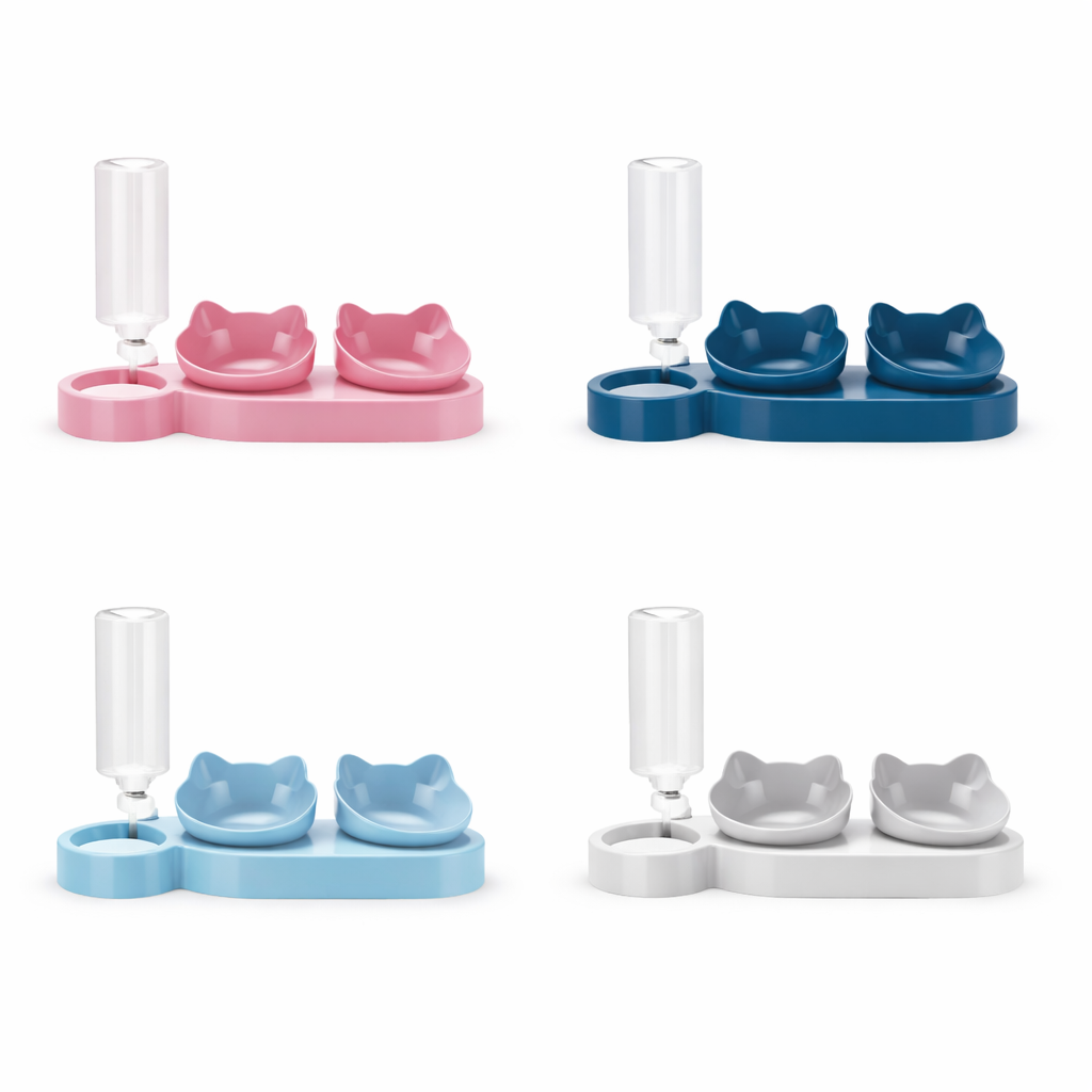 Gamelle Double Ergonomique avec Réservoir d’eau