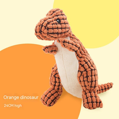 Jouet sonore en peluche Poulet & Dinosaure