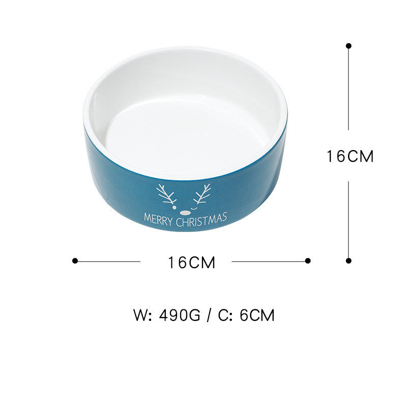 Gamelle en céramique avec oreilles de chat – édition festive