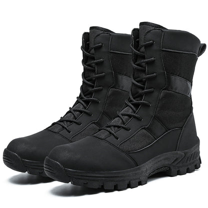Boots Tactiques Montantes – Robustesse & Maintien