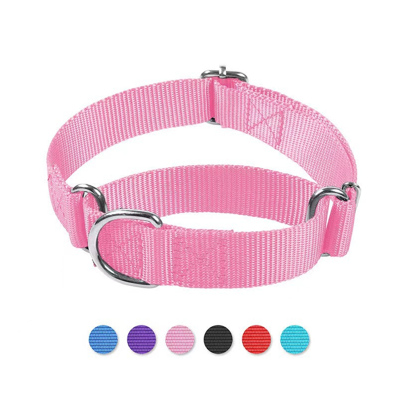 Collier réglable en nylon pour chien et chat – résistant & confortable