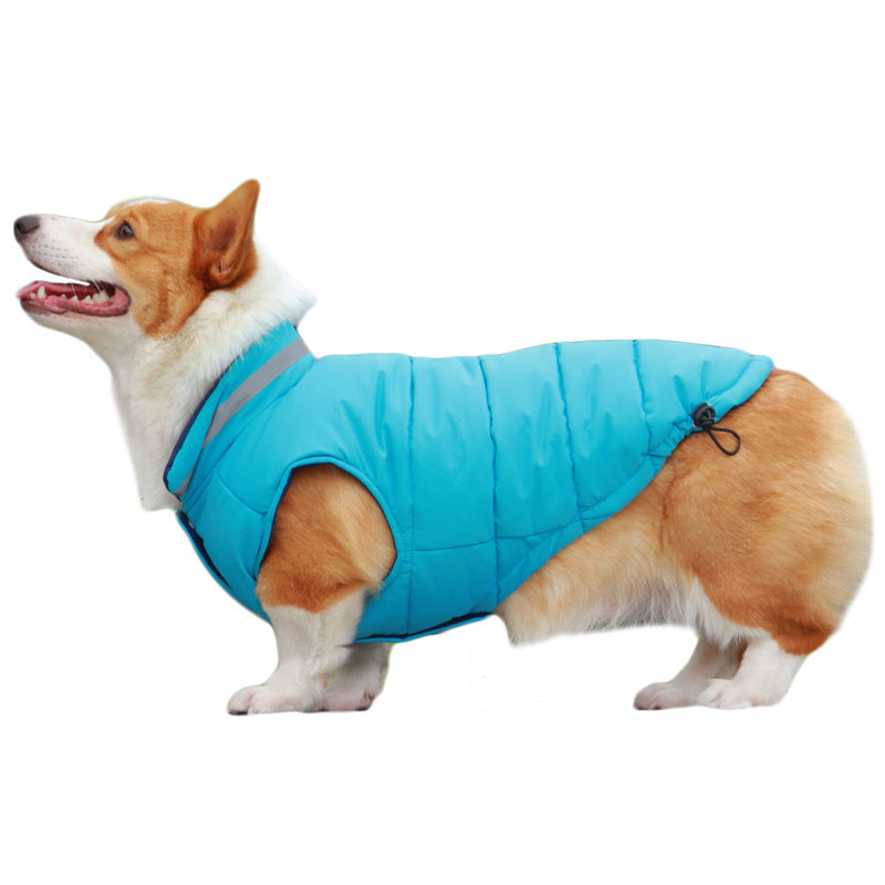Manteau Chien Imperméable & Chaud – Réfléchissant – Spécial Extérieur Hiver