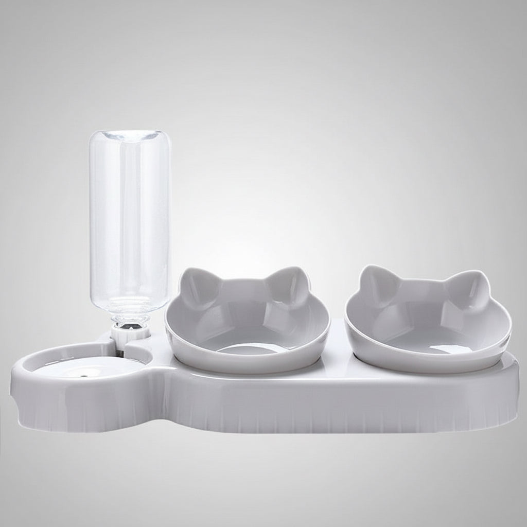 Gamelle Double Ergonomique avec Réservoir d’eau