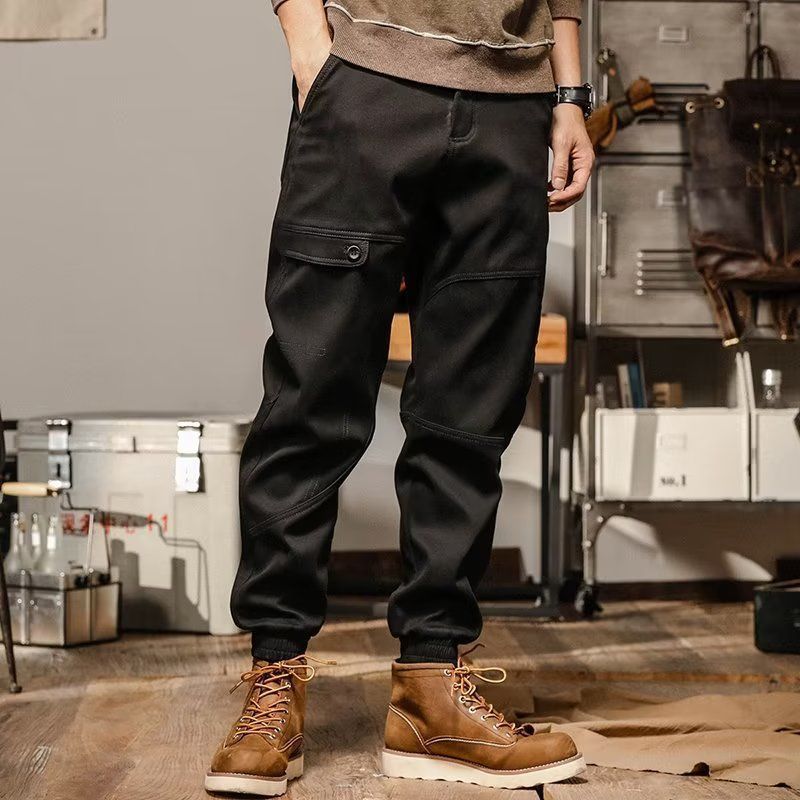 Pantalon Cargo Rétro Décontracté