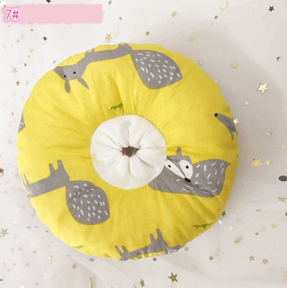 Collerette souple en tissu – confort post-soins