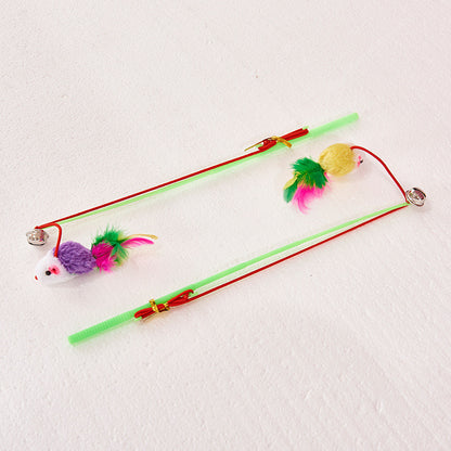 Canne plastique Souris pour Chat