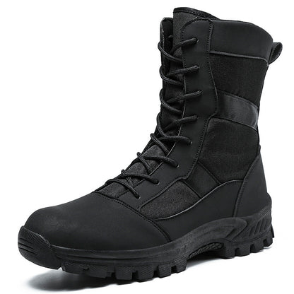 Boots Tactiques Montantes – Robustesse & Maintien
