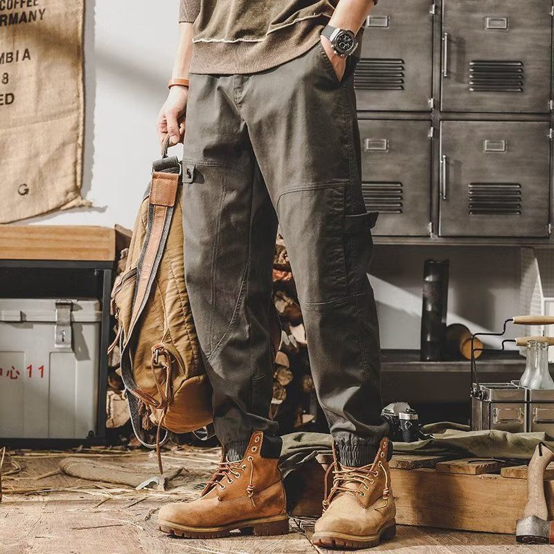 Pantalon Cargo Rétro Décontracté