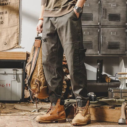 Pantalon Cargo Rétro Décontracté