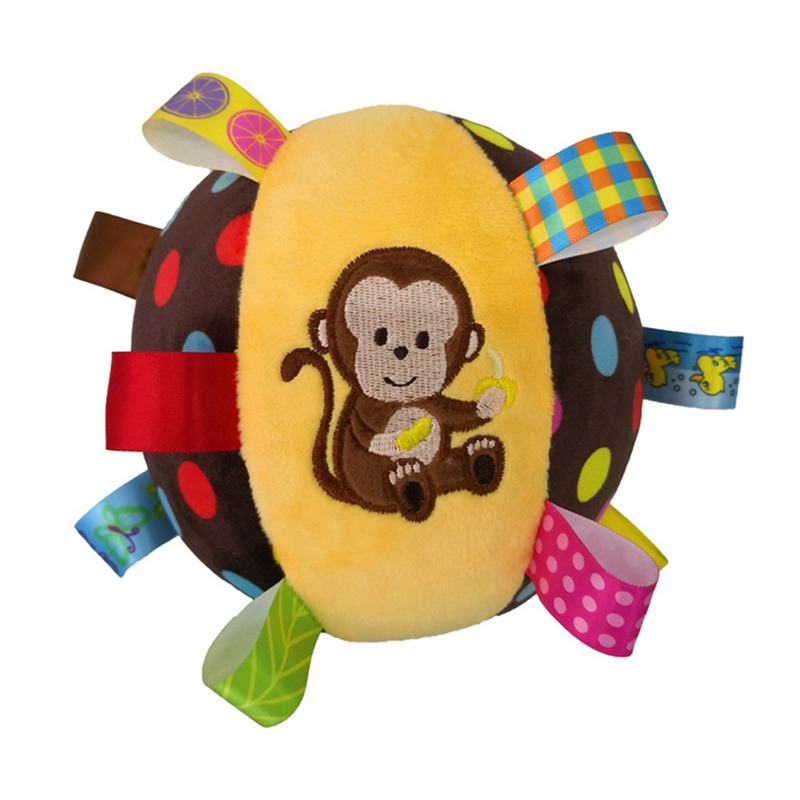 Balle Sonore en Peluche pour Chien – Jouet Interactif & Éveil Sensoriel